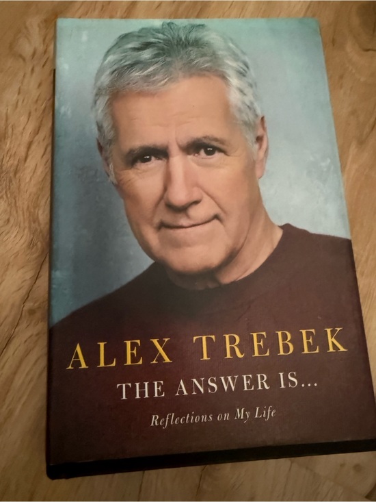 Other - Alex Trebek "The Answer Is..." Autobiography, Hardcover Book